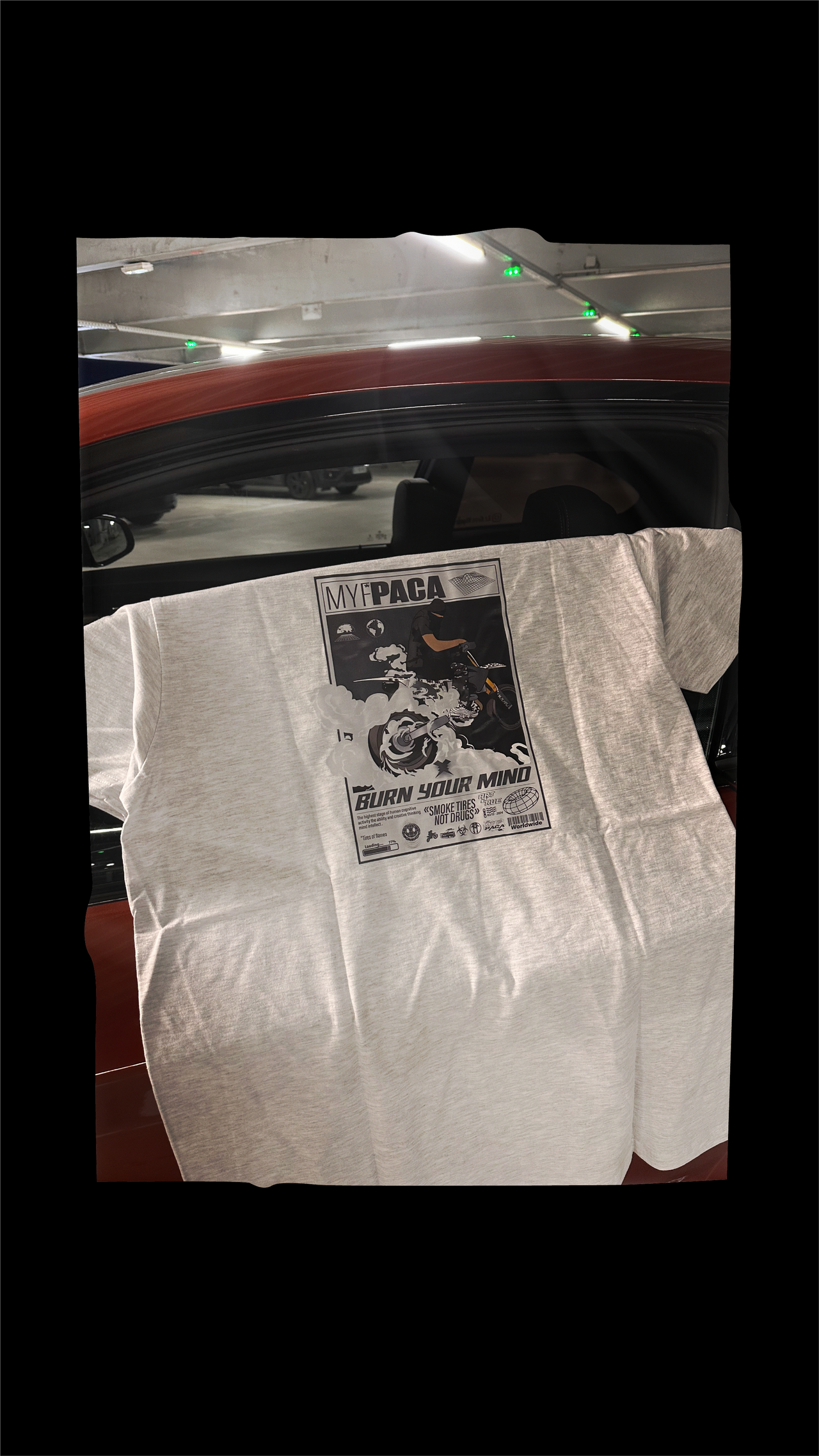 T-shirt - Burn Your Mind