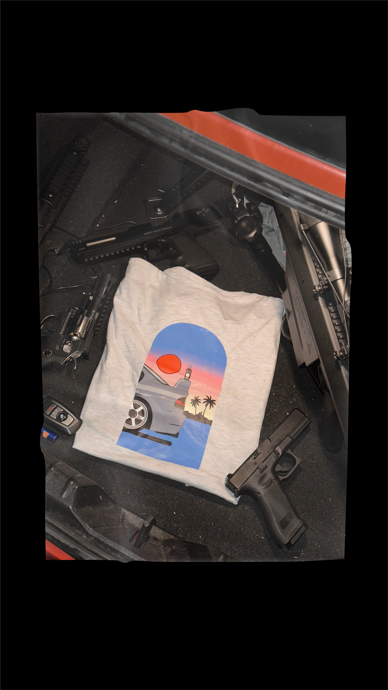 T-shirt - South Sunset